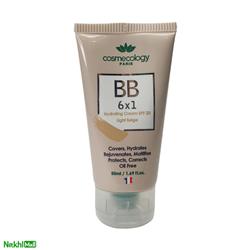 بی بی کرم 6*1 رطوبت رسان  SPF20 بژ روشن 